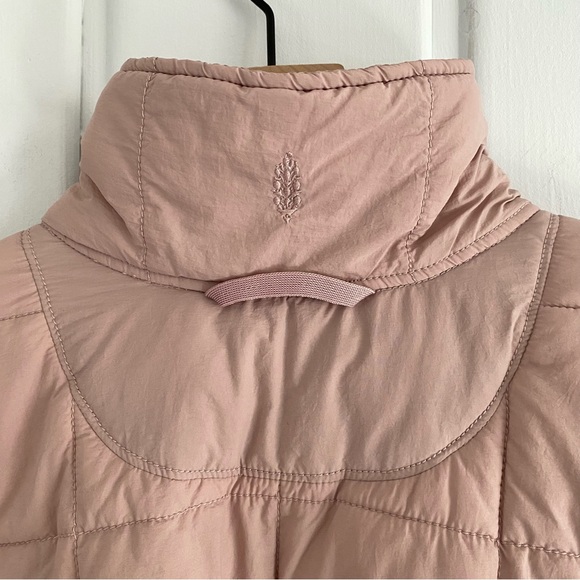 ‼️SOLD‼️FP Movement Pippa Packable Puffer Jacket Mauve Swoon Size XL - Picture 4 of 8